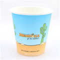 Customized Single Wall Insulated Vending Coffee Paper Cup